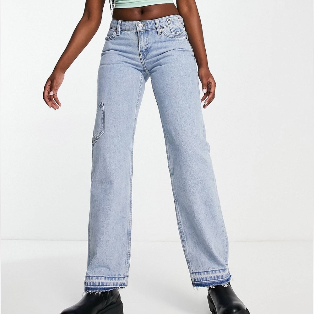 Weekday low rise jeans